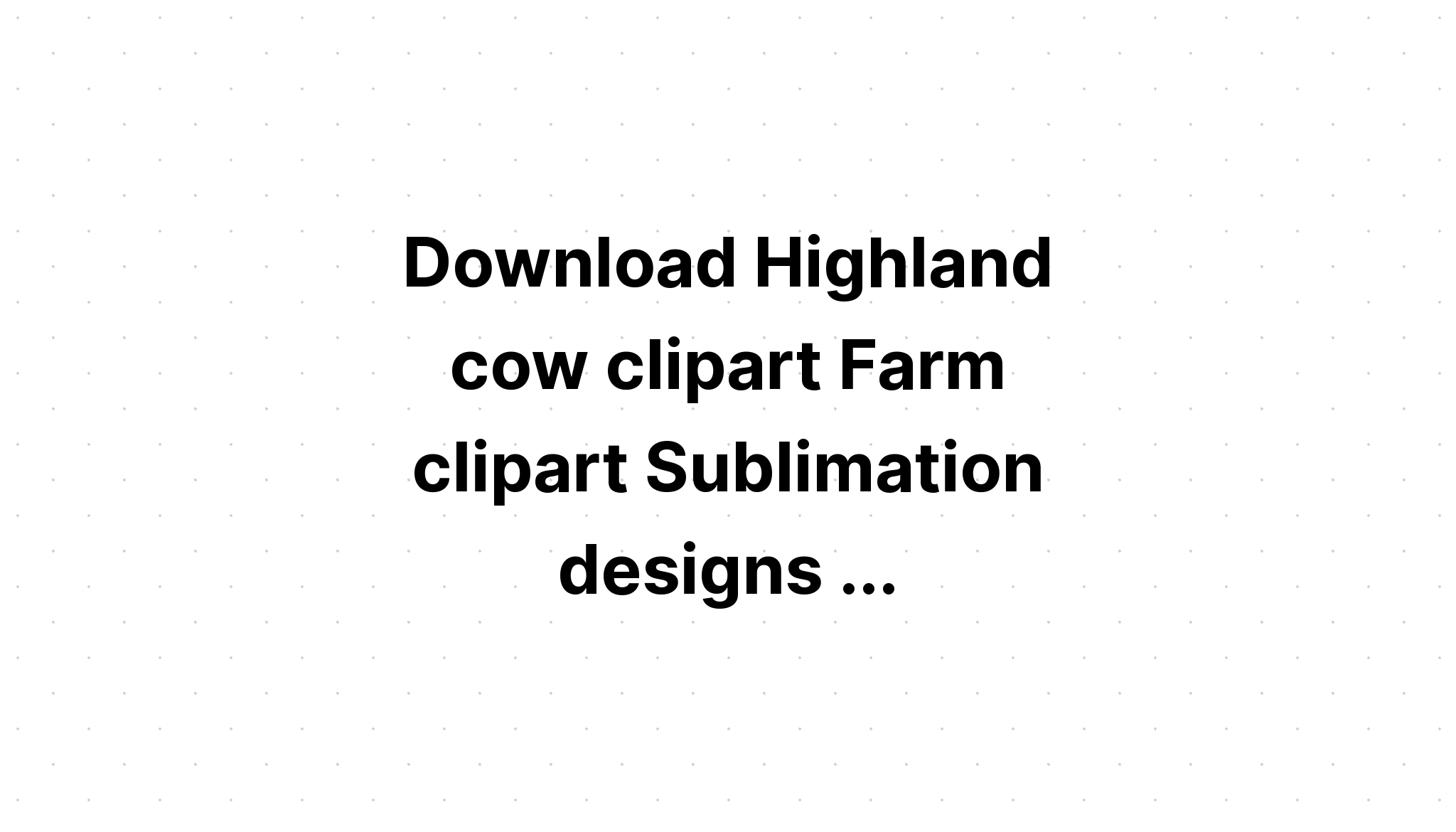 Download Sublimation Clipart Cow Glitter Design SVG File